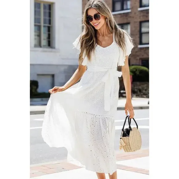 RARE!!! ZARA Embroidered Midi Dress NWT RARE!!! ZARA Embroidered Midi Dress NWT
